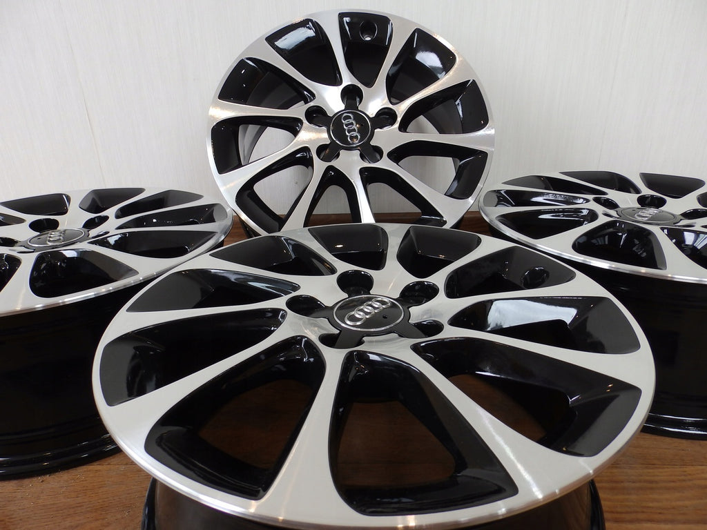 4x Alufelge 16 Zoll 6.5" 5x112 46ET Audi A3 Rim Wheel