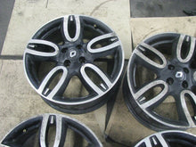 Laden Sie das Bild in den Galerie-Viewer, 4x Alufelge 17 Zoll 7.0" 4x100 55ET Glanz Schwarz 403000076R Renault Rim Wheel FEL6343381812vf