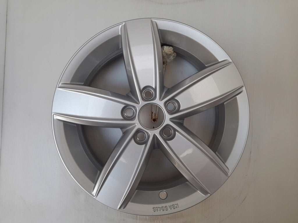 1x Alufelge 15 Zoll 5.5" 5x100 40ET Glanz Silber 2G0071495 VW Rim Wheel FEL7948490983yi