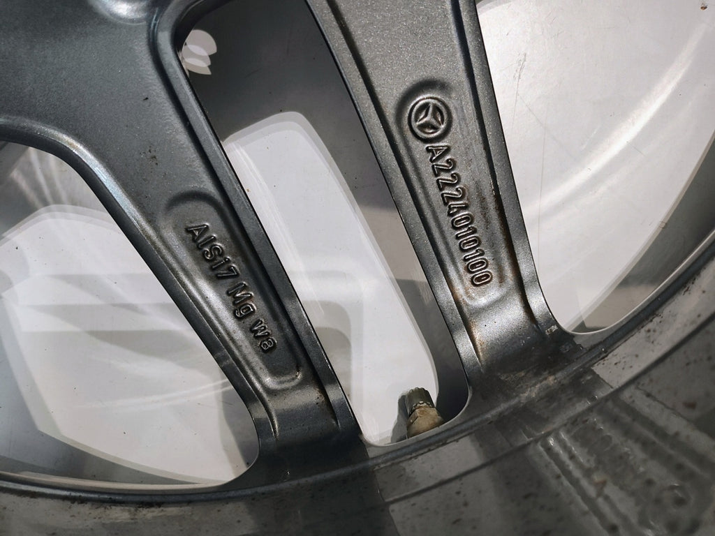 1x Alufelge 19 Zoll 9.5" 5x112 38ET Glanz A2224010100 Mercedes-Benz W222 FEL2590428852xg