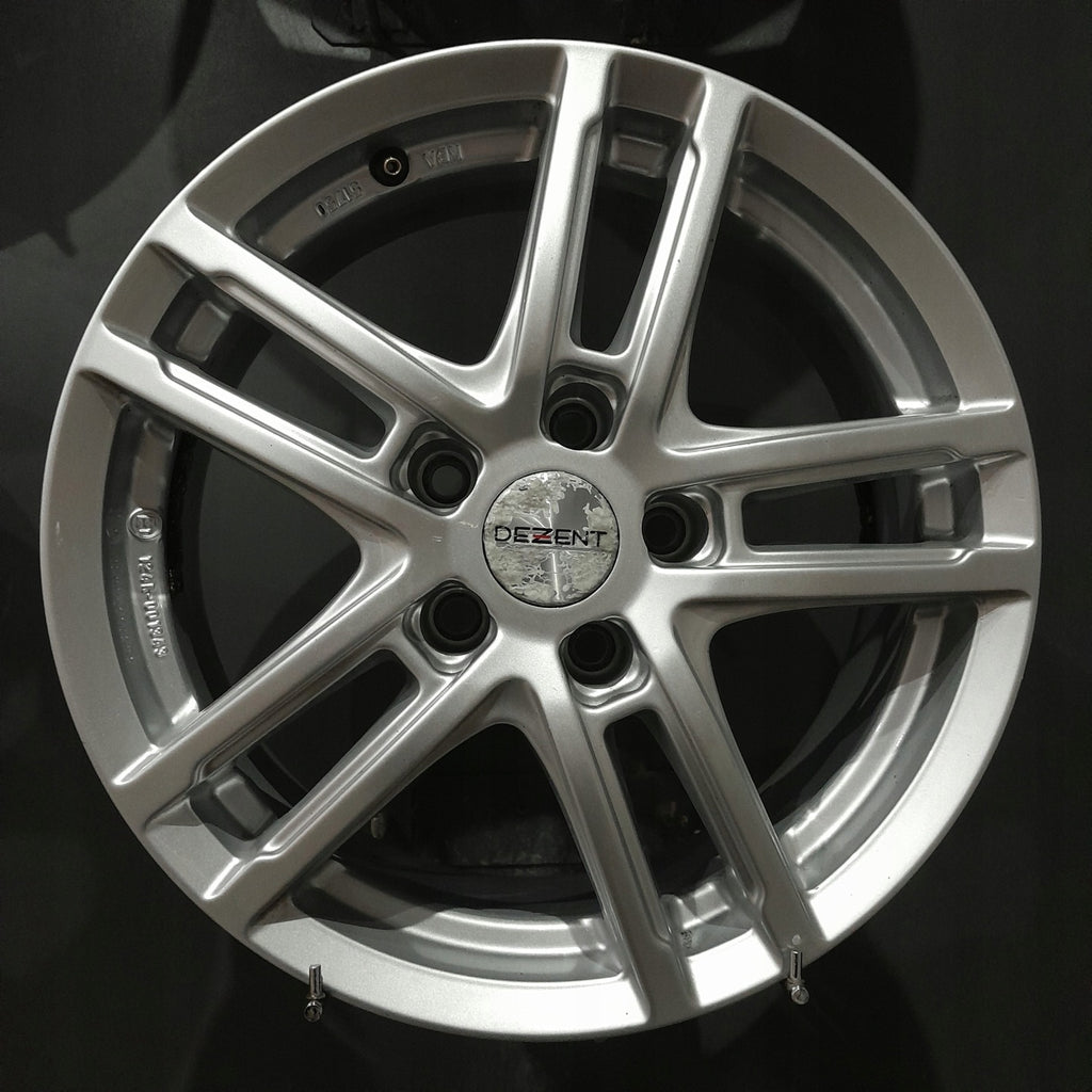 4x Alufelge 16 Zoll 6.5" 5x112 41ET KBA51750 Mg Hs Superb I Rim Wheel FEL9884722789ob