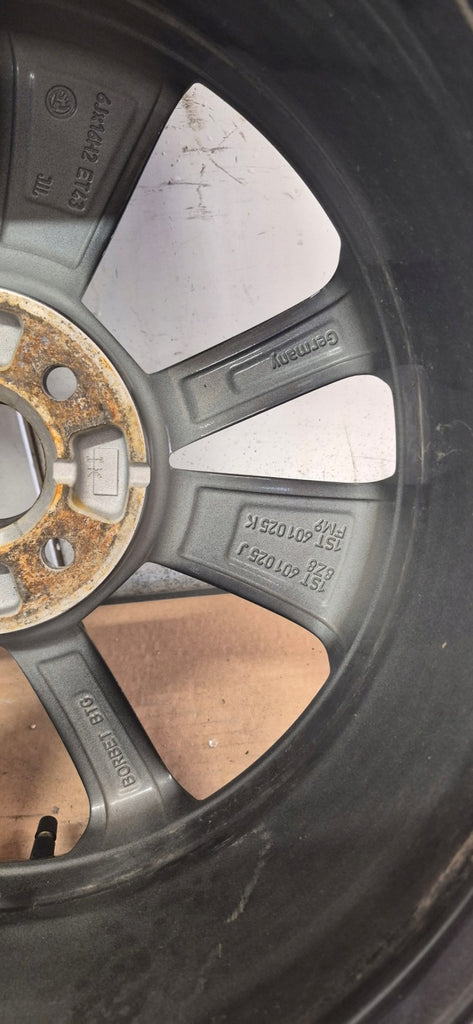1x Alufelge 16 Zoll 6.0" 4x100 43ET Glanz Graphit 1ST601025M Mg Citigo Rim Wheel FEL8087106030ez