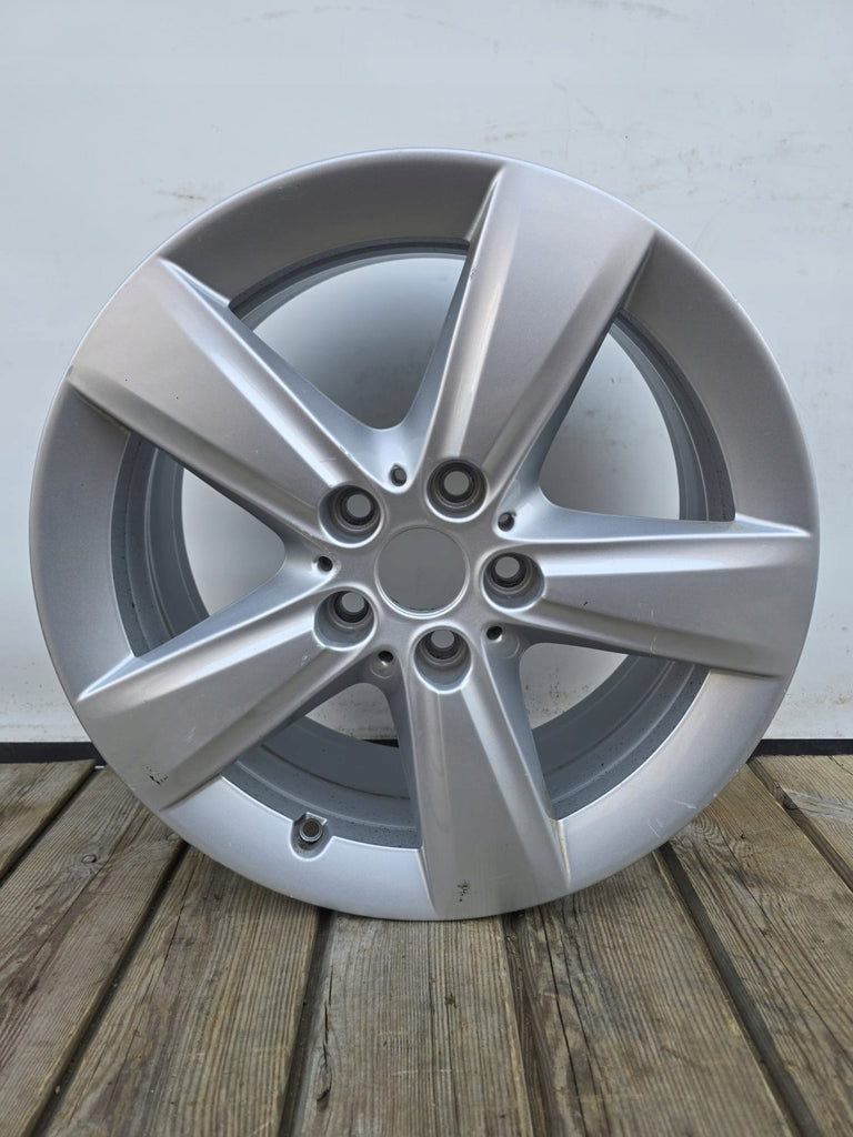 1x Alufelge 17 Zoll 7.5" 5x112 54ET Silber 6855087 BMW Rim Wheel FEL2688905208mh