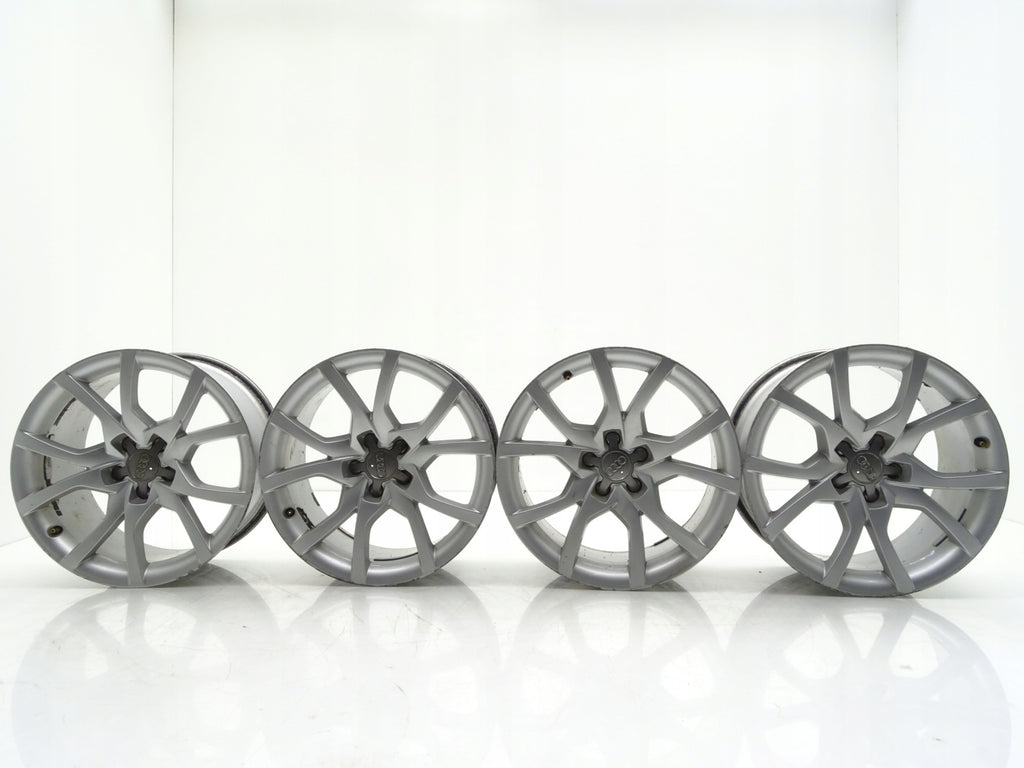 4x Alufelge 18 Zoll 8.5" 5x112 29ET Glanz Silber 8T0601025E Audi A4 B6 B7 FEL9995433135xf