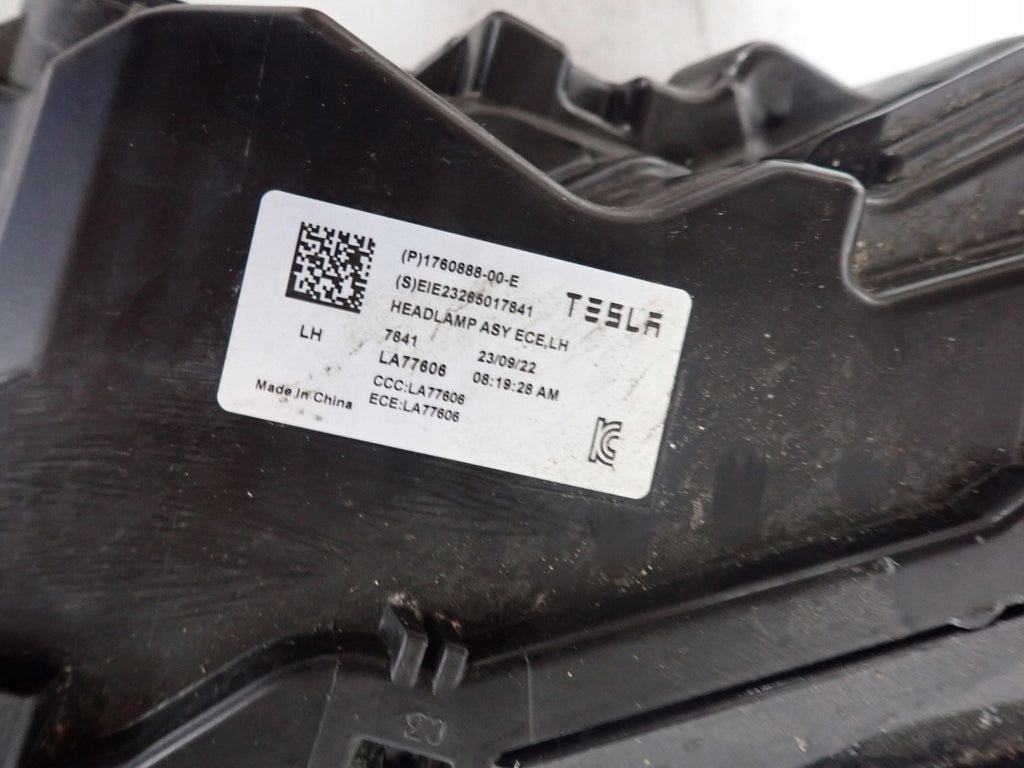 Frontscheinwerfer Tesla 3 1760888-00-E Full LED Links Scheinwerfer Headlight