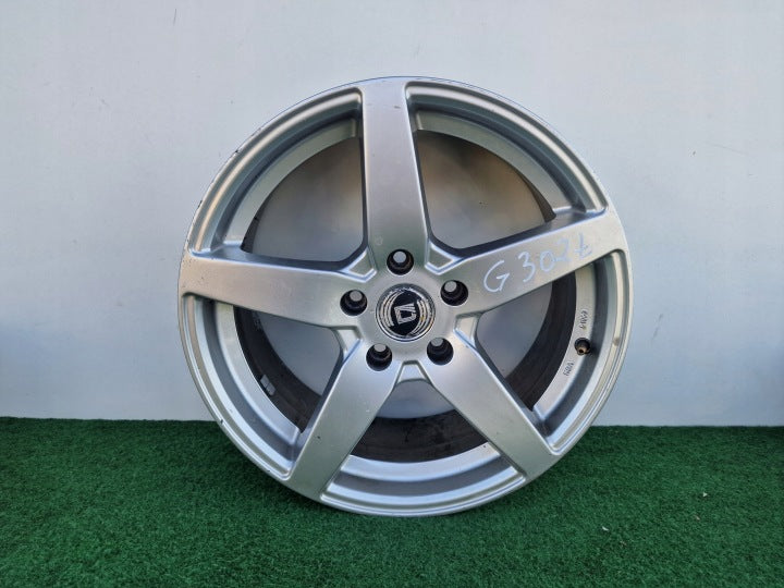 1x Alufelge 17 Zoll 7.5" 5x114.3 48ET KBA51059 Honda Accord Rim Wheel FEL8250865711my