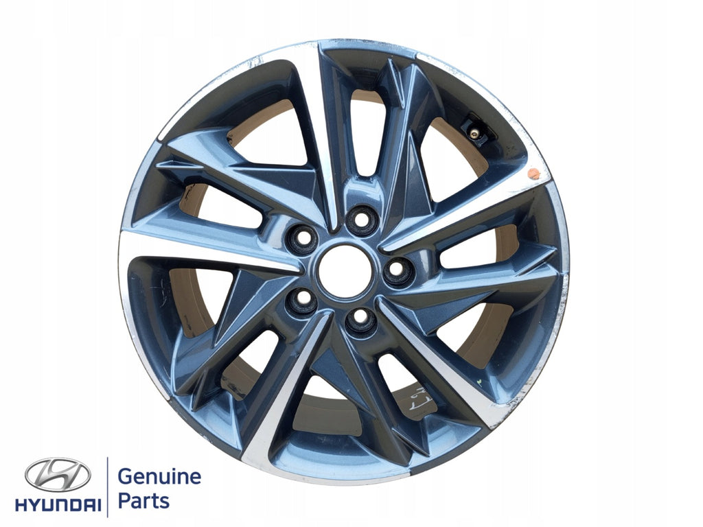 1x Alufelge 17 Zoll 7.5" 5x114.3 53ET 52910G4700 Hyundai I30 Iii Rim Wheel FEL7882774752jv