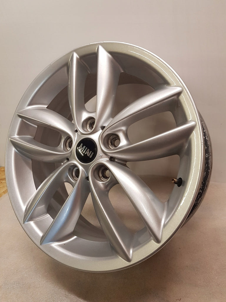 1x Alufelge 17 Zoll 7.0" 5x120 50ET Glanz Silber 9803723 Mini R60 R61 Rim Wheel