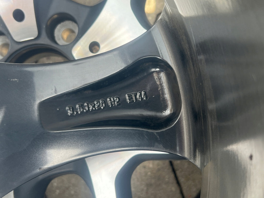 1x Alufelge 20 Zoll 9.5" 5x112 44ET A2224012300 Mercedes-Benz W222 Rim Wheel FEL4220269356yd