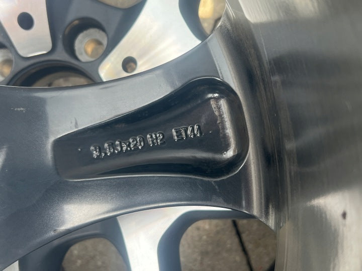 1x Alufelge 20 Zoll 9.5" 5x112 44ET A2224012300 Mercedes-Benz W222 Rim Wheel FEL4220269356yd