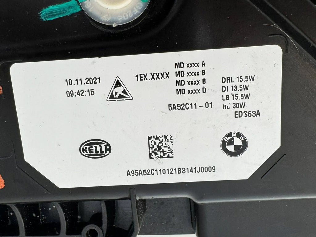 Frontscheinwerfer BMW X1 5A52C11-01 Full LED Links Scheinwerfer Headlight SCH3202179086md