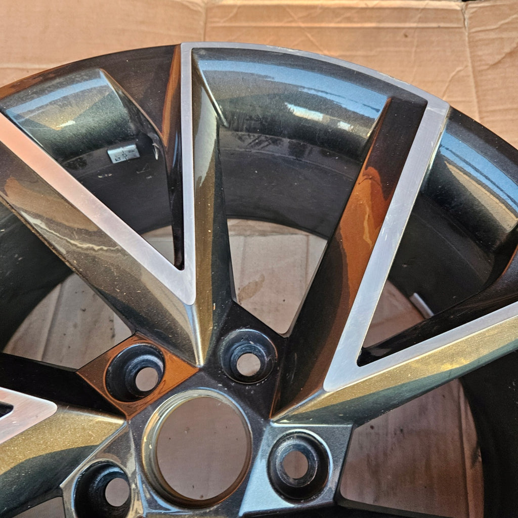 1x Alufelge 19 Zoll 8.0" 5x112 45ET Schwarz Skoda Kodiaq Rim Wheel FEL4899849126xk