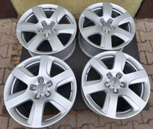 Laden Sie das Bild in den Galerie-Viewer, 4x Alufelge 17 Zoll 8.0" 5x112 39ET Glanz Silber 4G0601025BK Audi C7 B8 FEL1555414318aa