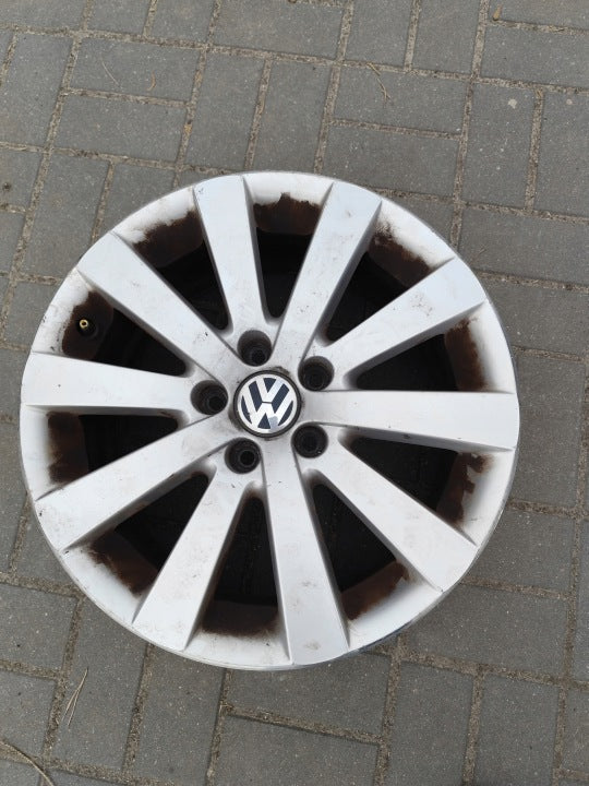 1x Alufelge 17 Zoll 7.5" 5x112 47ET Glanz Silber 3C0601025AJ VW Passat Rim Wheel FEL9290291827xv