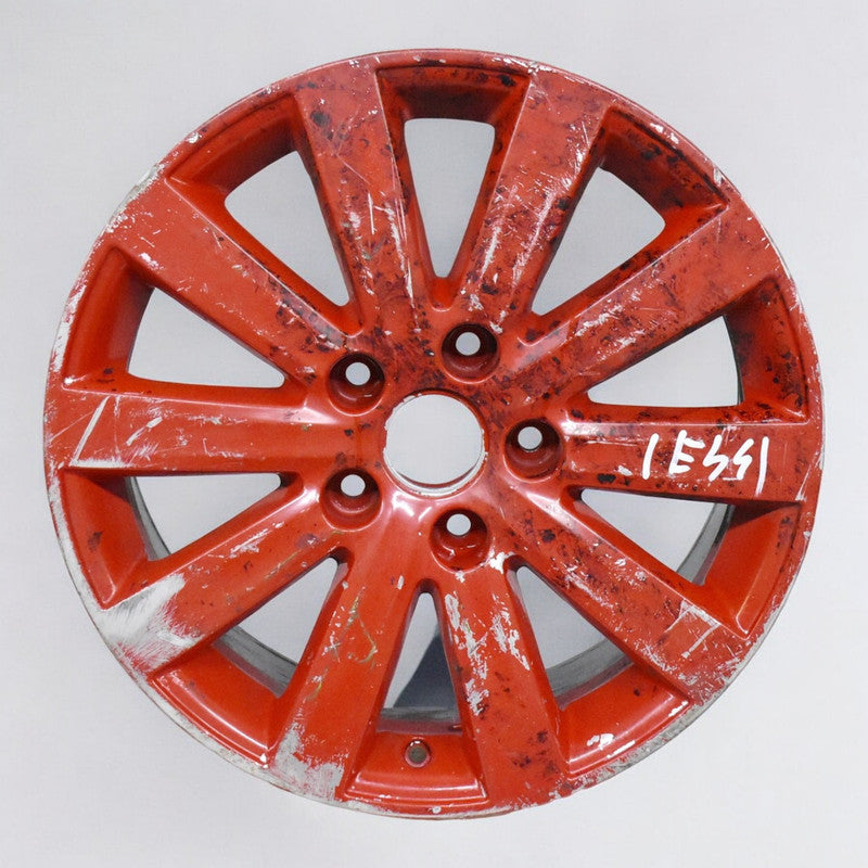 1x Alufelge 17 Zoll 7.0" 5x120 55ET Glanz Rot 7E0601025C VW Multivan Transporter