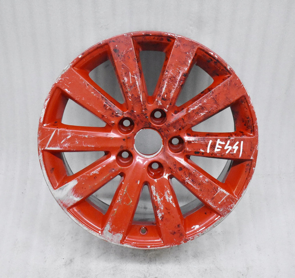 1x Alufelge 17 Zoll 7.0" 5x120 55ET Glanz Rot 7E0601025C VW Multivan Transporter