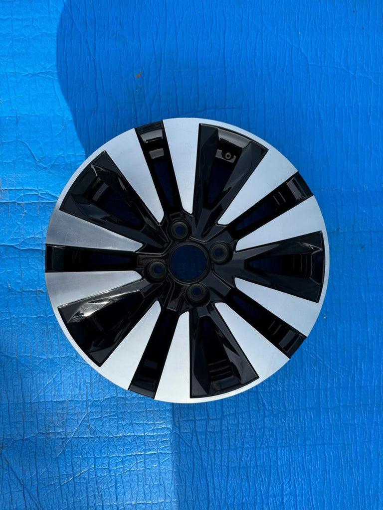 1x Alufelge 15 Zoll 5.5" 4x100 36ET Glanz Schwarz 403000622R Renault Twingo Iii FEL9005067813gi