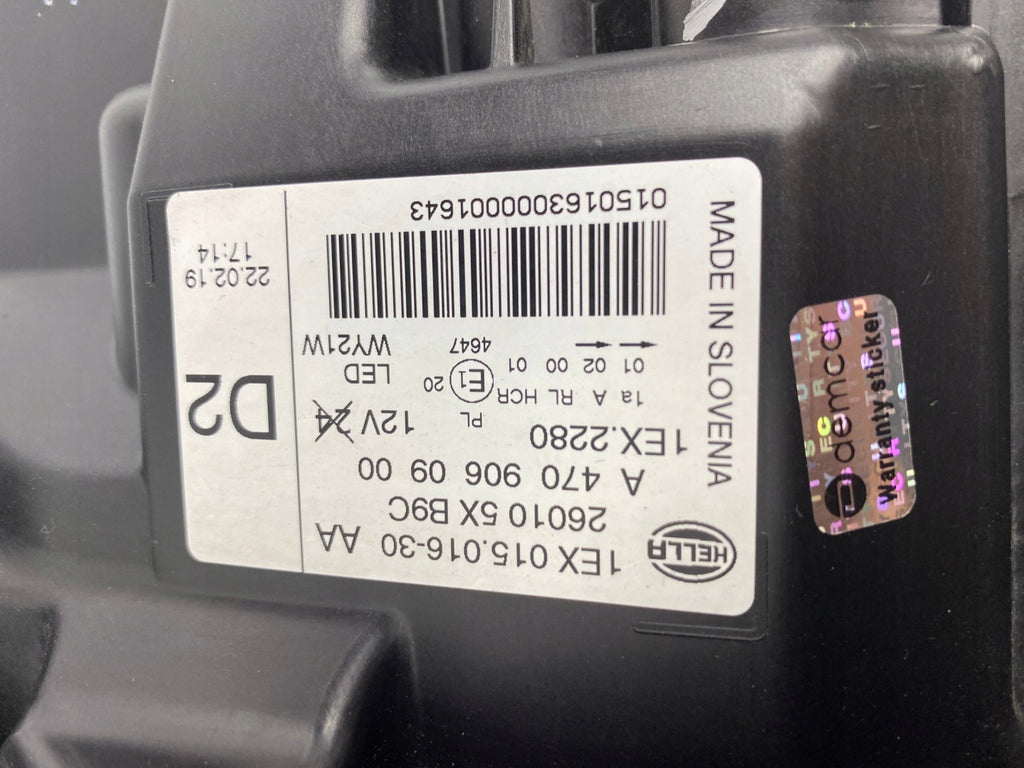 Frontscheinwerfer Mercedes-Benz A4709060900 LED Rechts Scheinwerfer Headlight SCH6641547656qr