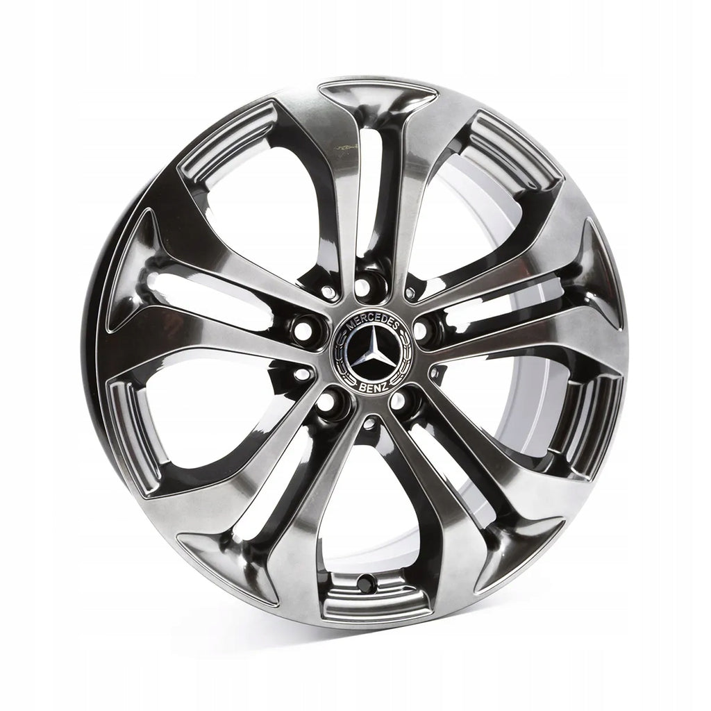 4x Alufelge 17 Zoll 7.5" 5x112 36ET Glanz Silber Mercedes-Benz Glc X253 Mg FEL8753179670dx