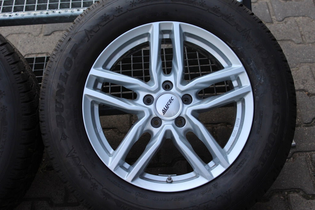 4x Alufelge 17 Zoll 7.5" 5x112 40ET Glanz Silber KBA51475 Audi I Rim Wheel FEL5475305542nr