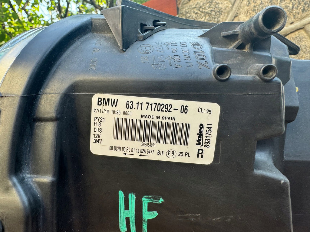 Frontscheinwerfer BMW 1 E81 E87 7170292 Xenon Rechts Scheinwerfer Headlight SCH5909581708ru