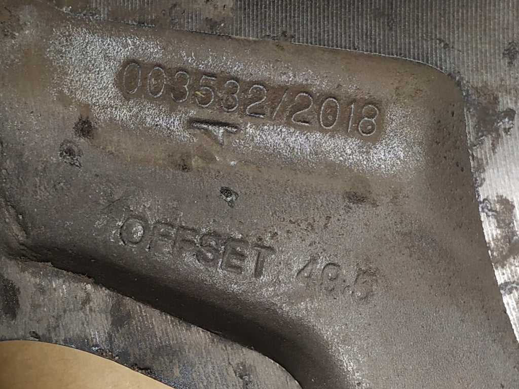 1x Alufelge 19 Zoll 7.5" 5x114.3 49 5ET 52910S1730 Hyundai Santa I Fe Rim Wheel FEL1908840115mx