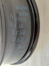 Laden Sie das Bild in den Galerie-Viewer, 1x Alufelge 16 Zoll 6.0&quot; 4x100 Renault Rim Wheel