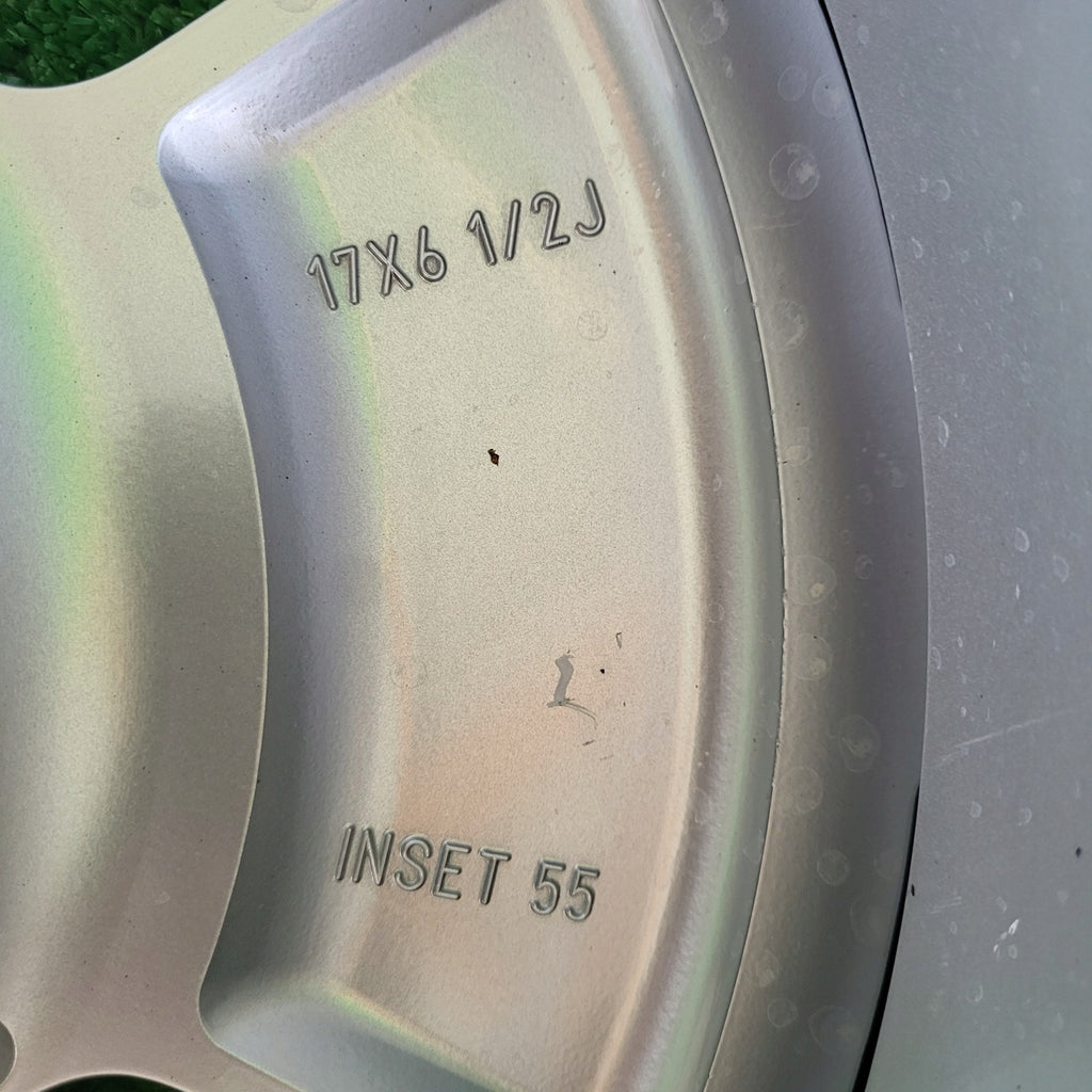 1x Alufelge 17 Zoll 6.5" 5x114.3 55ET 17065B Honda Rim Wheel
