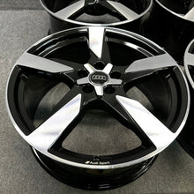 Laden Sie das Bild in den Galerie-Viewer, 4x Alufelge 20 Zoll 8.5" 5x112 43ET Glanz Schwarz 4K0601025AD Audi A6 C8 FEL7275770371rn