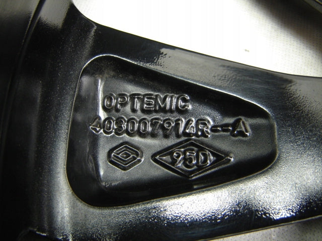 1x Alufelge 17 Zoll 7.0" 4x100 44ET 403007914R 403001878R Renault Clio IV Captur