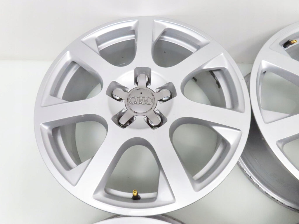 4x Alufelge 17 Zoll 7.0" 5x112 37ET Glanz Silber 8R0601025E Audi Q5 Q3 Rim Wheel FEL5979320567jx