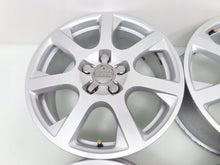 Load image into Gallery viewer, 4x Alufelge 17 Zoll 7.0" 5x112 37ET Glanz Silber 8R0601025E Audi Q5 Q3 Rim Wheel FEL5979320567jx