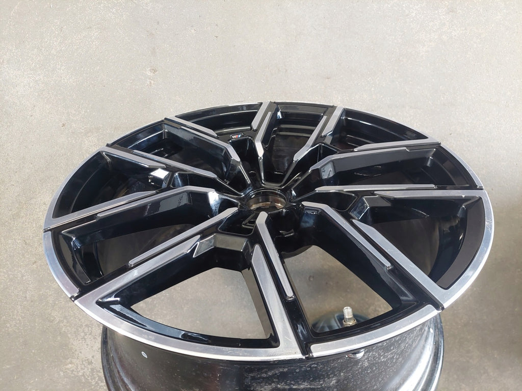 1x Alufelge 19 Zoll 8.5" 5x112 35ET Glanz Schwarz 8747304 BMW 4 G22 G23 FEL7924298079cd