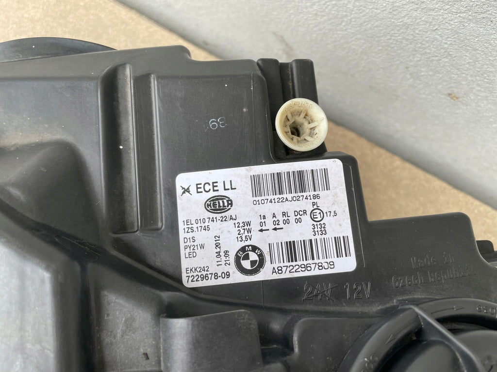 Frontscheinwerfer BMW F21 F20 7229678-09 1EL010741-22 Xenon Rechts Headlight