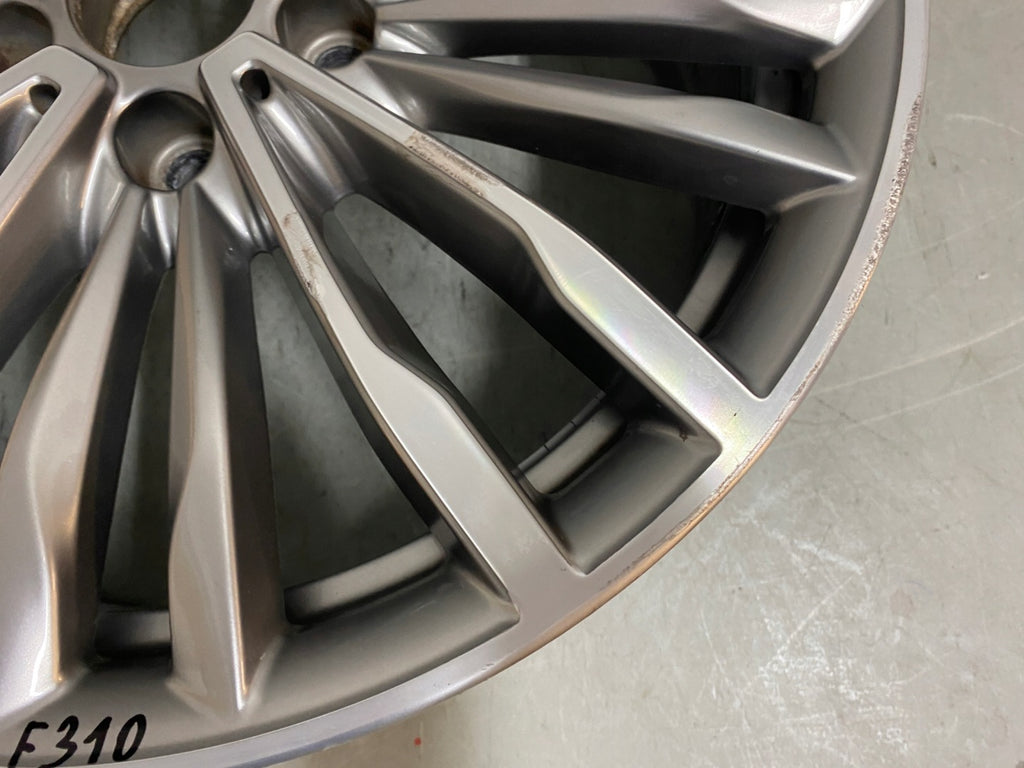 1x Alufelge 19 Zoll 8.0" 5x120 36ET Glanz Grau 6877136 BMW 3 F30 F31 Mg FEL4582668986yy
