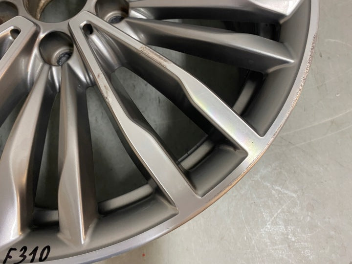 1x Alufelge 19 Zoll 8.0" 5x120 36ET Glanz Grau 6877136 BMW 3 F30 F31 Mg FEL4582668986yy