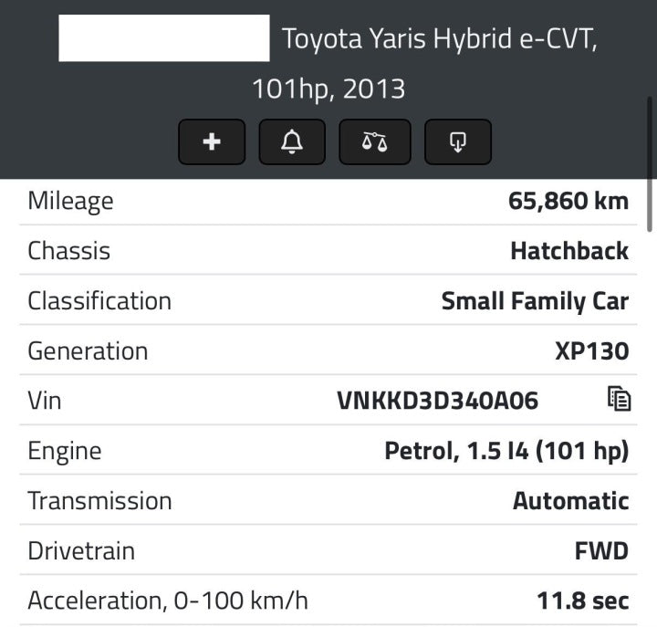 Motor Toyota Yaris 1NZ-FXE 1.5 101PS 74kW 65TKm 2011 Benzin Engine Unkomplett MOT8363879482ny