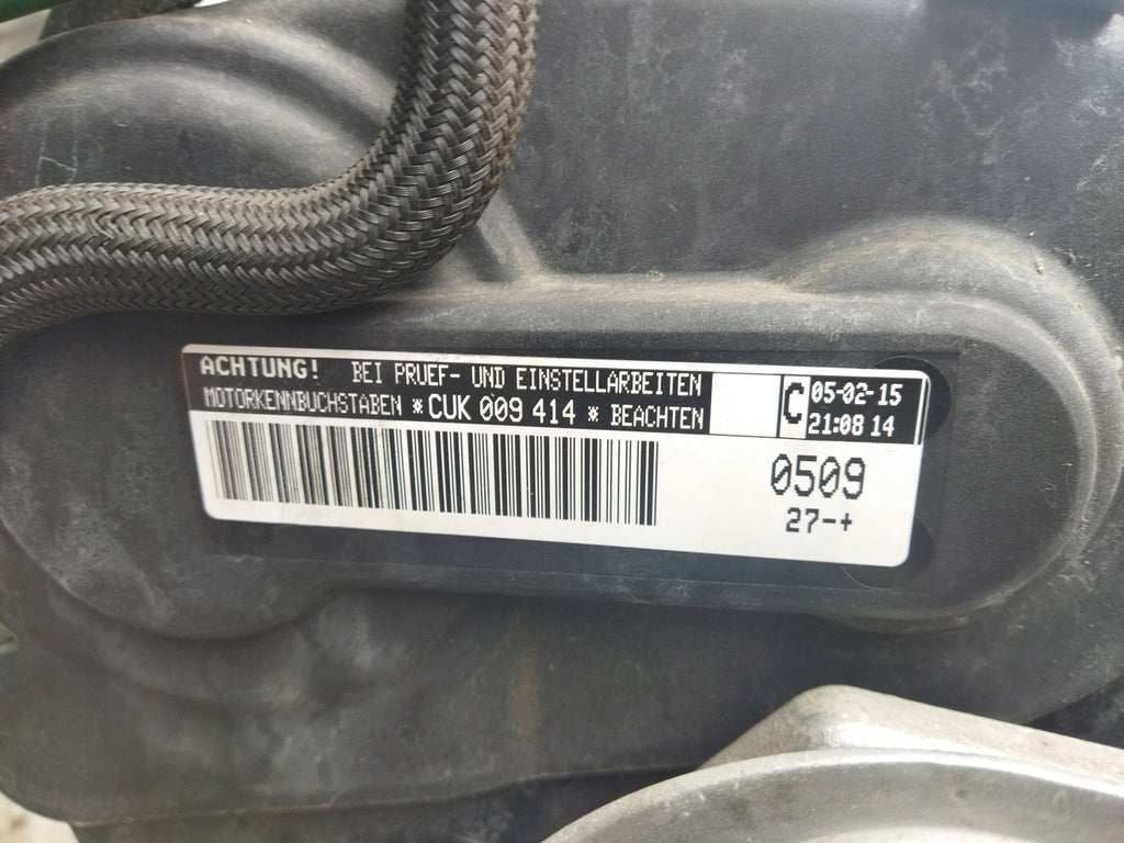 Motor VW Golf CUK 1.4 TSI 150PS 110kW 21TKm 2015 Hybrid Engine Unkomplett