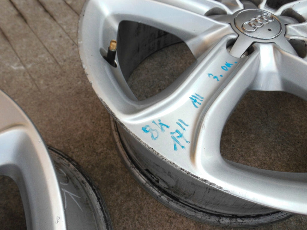 4x Alufelge 17 Zoll 7.5" 5x112 8K0601025BK Audi A4 B8 Rim Wheel FEL6063521807zz