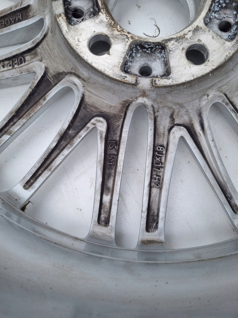1x Alufelge 17 Zoll 8.0" 5x120 53ET Silber 7846783 BMW 2 F22 1 F21 F20 Rim Wheel FEL2775285561gk