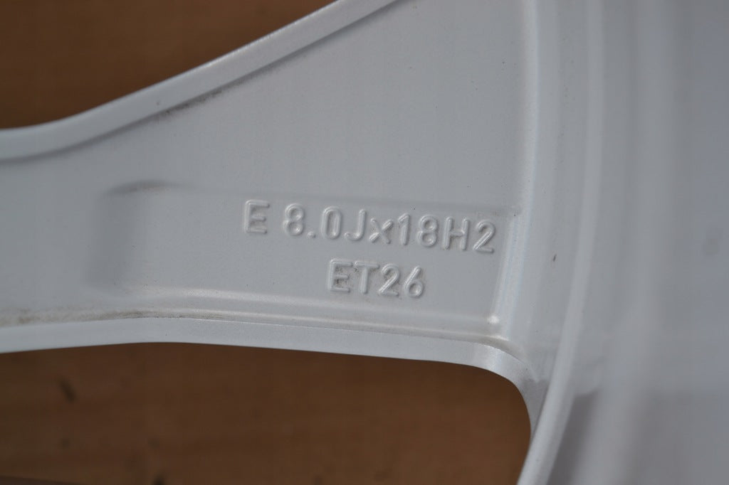 1x Alufelge 18 Zoll 8.0" 5x112 26ET Glanz Silber 4K8601025AB Audi A8 A7 FEL1180738239yp