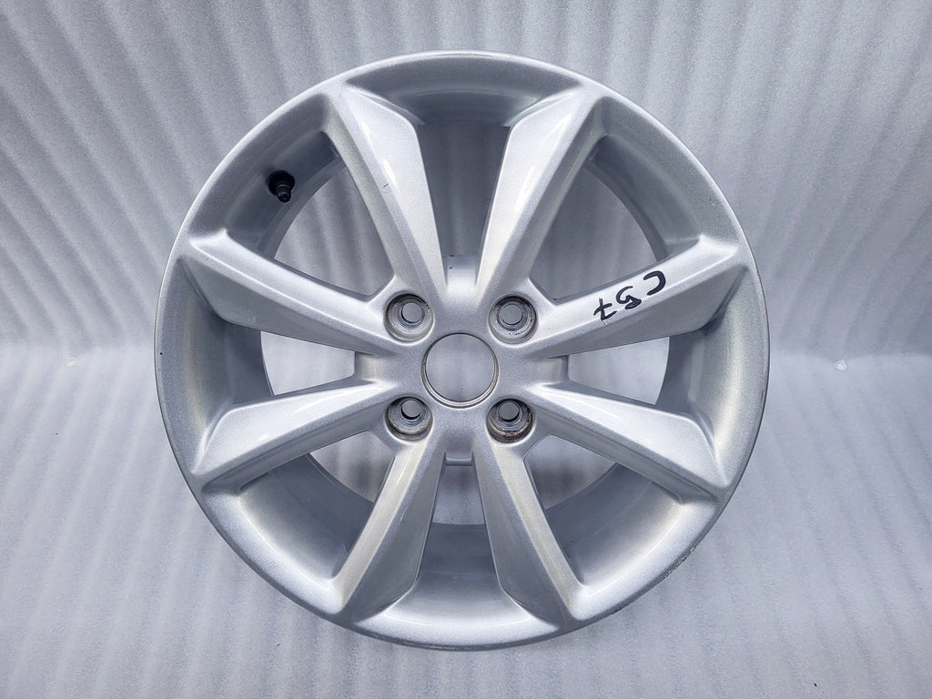 1x Alufelge 16 Zoll 6.5" 4x108 47 5ET H1BJ-1007-C1A Ford Fiesta Rim Wheel