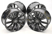 Load image into Gallery viewer, 4x Alufelge 19 Zoll 8.5" 5x112 43ET Glanz Schwarz 4G9601025F Audi A6 Allroad FEL4159352457zj