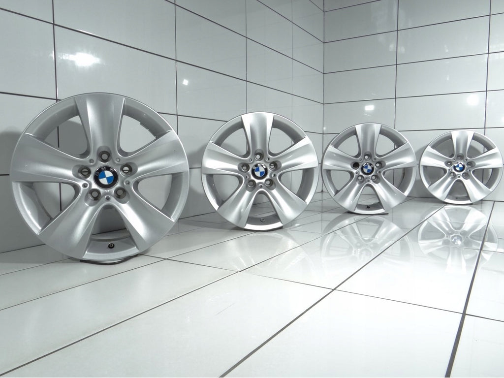 4x Alufelge 17 Zoll 8.0" 5x120 30ET Glanz Silber 6790172 BMW Rim Wheel FEL2606059956ar