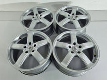 Laden Sie das Bild in den Galerie-Viewer, 4x Alufelge 17 Zoll 7.5" 5x112 38ET Glanz Silber Audi Rim Wheel FEL9627765818vy