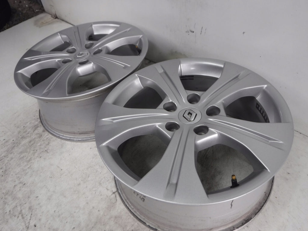 1x Alufelge 17 Zoll 7.0" 5x114.3 49ET Glanz Silber 403000051 Renault Scenic FEL8317395398xu