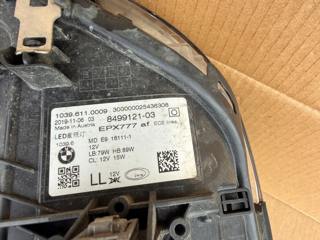 Frontscheinwerfer BMW G31 G30 8499121-03 Full LED Links Scheinwerfer Headlight SCH7296907744sn