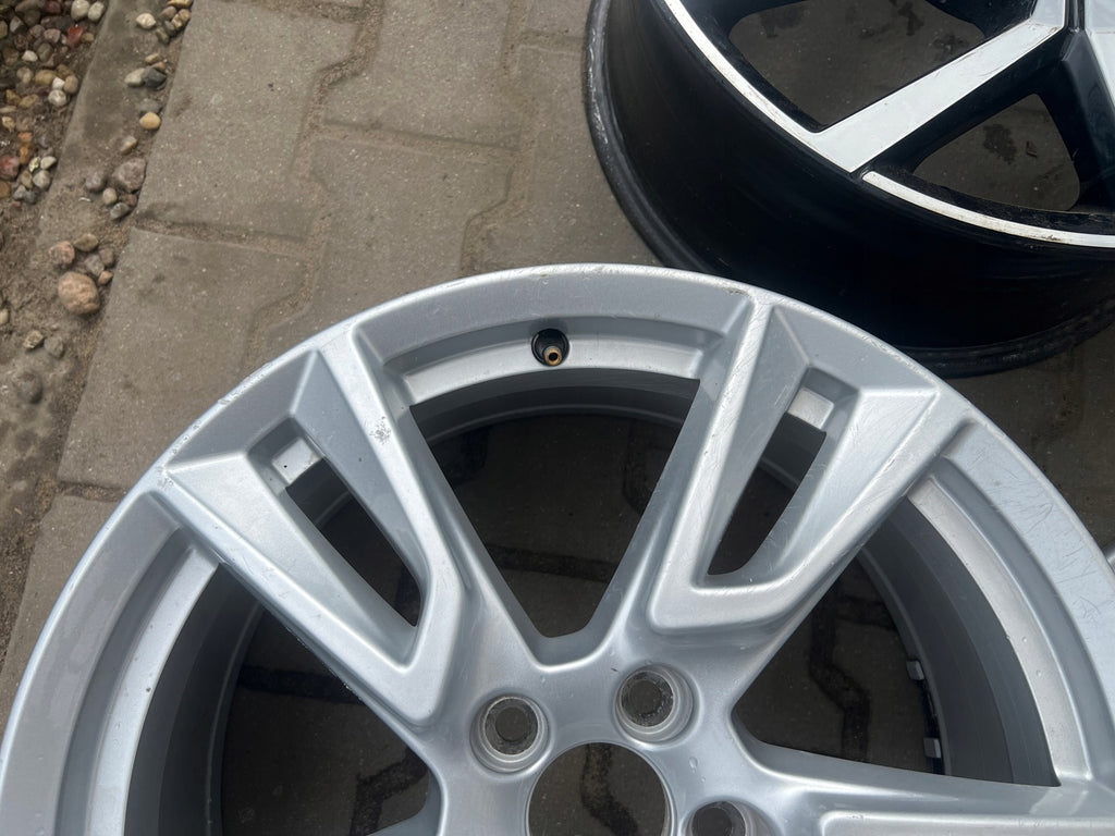 1x Alufelge 18 Zoll 8.0" 5x108 50,5ET Glanz Silber 31362866 Volvo Xc70 Xc60