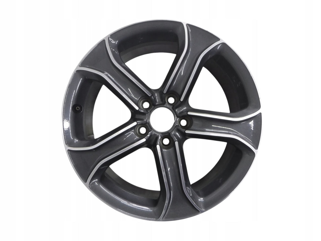 1x Alufelge 17 Zoll 7.5" 5x112 28ET Glanz Graphit 601025DK Audi A5 Mg Rim Wheel FEL2326174643re