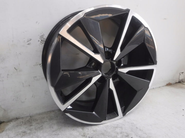 1x Alufelge 19 Zoll 7.5" 5x114.3 45ET Schwarz Nissan Qashqai I Rim Wheel FEL3339446808lc